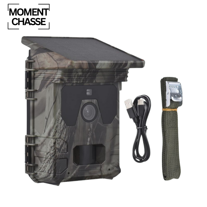 Caméra de chasse solaire avec écran - Moment chasse® - Moment chasse