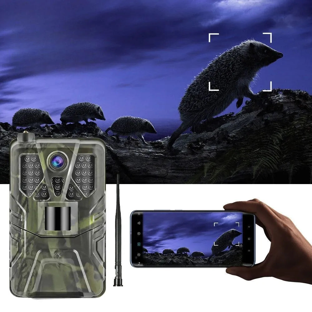 Caméra de chasse connectée au téléphone 4G+ 4K - Moment chasse® - Moment chasse