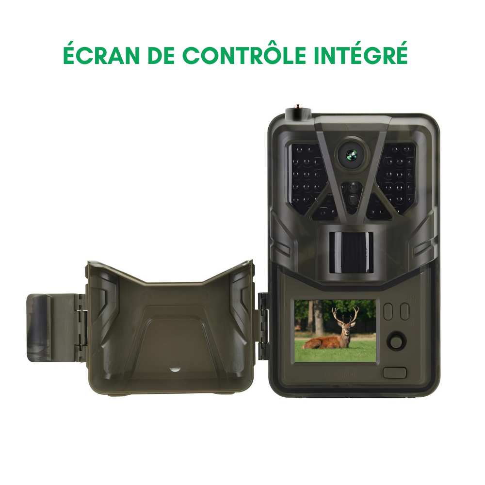 Caméra de chasse connectée au téléphone 4G+ 4K - Moment chasse® - Moment chasse