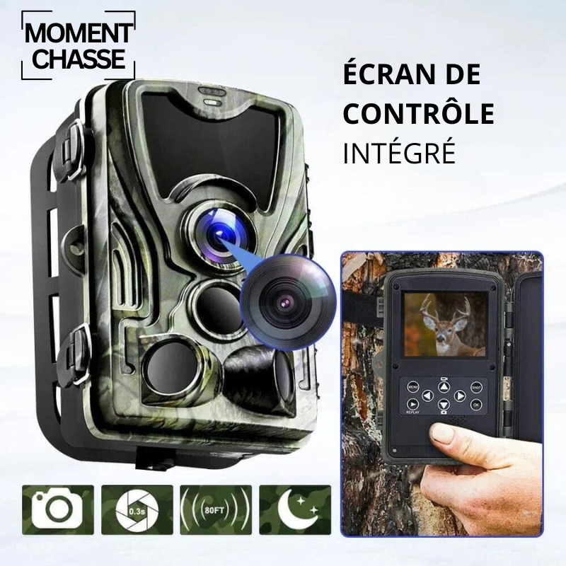 Caméra de chasse avec écran - Moment chasse® - Moment chasse